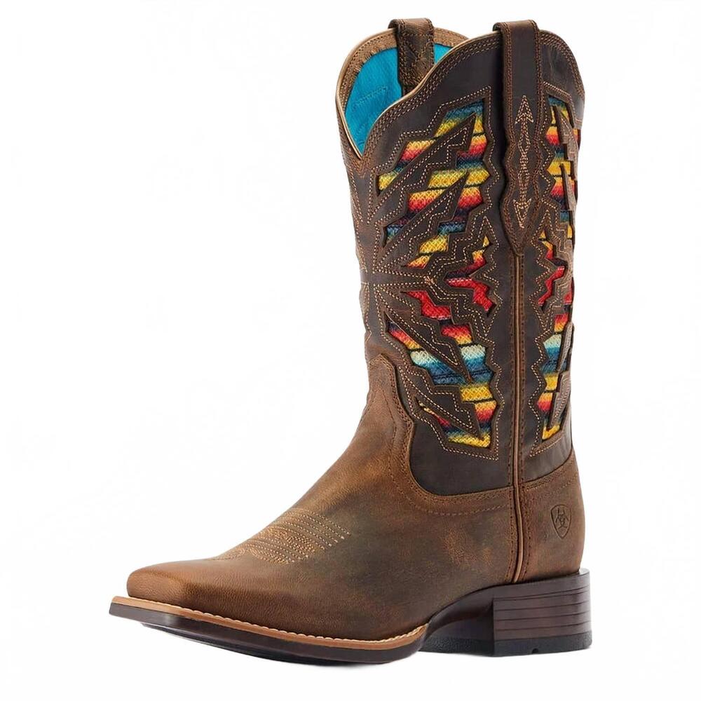 NEW ARIAT women's laney venttek 360 western boots in desert pearl
